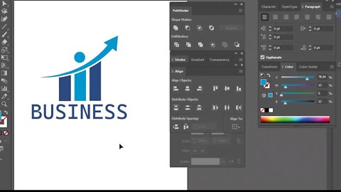 How to make Business Logo Design | Adobe Illustrator full tutorial #graphicdesigner #logodesigner