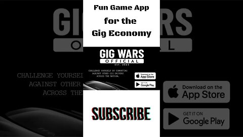 DoorDash Drivers, This App is a Game Changer: Gig Wars - The FUN New App to hit the Gig Economy!