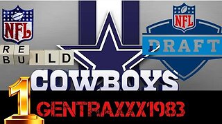 Madden 24...Dallas Cowboys Draft Rebuild/season #1and Off-season!!