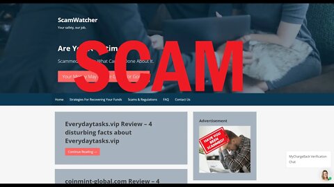 Scamwatcher.org is a SCAM ripoff of Scamwatcher.com!