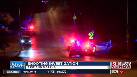 Police investigate shooting near 21st and Martha