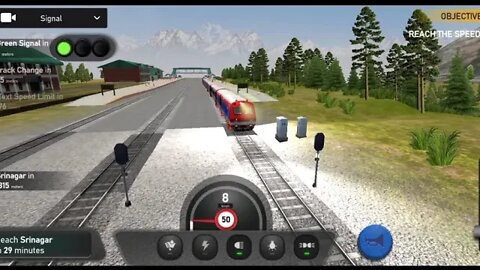 Kasmir Train Journey Simulation [ Indian Railway Simulation Game]