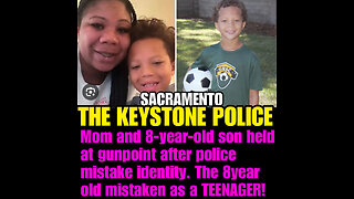 Pregnant mom says Sacramento police with guns drawn mistook 8-year-old son ...