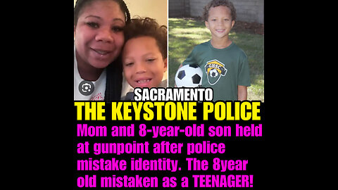 Pregnant mom says Sacramento police with guns drawn mistook 8-year-old son ...