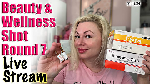 Live Beauty & Wellness Shot, Round 7! Laennec + Vitamin B, AceCosm| Code Jessica10 saves you Money