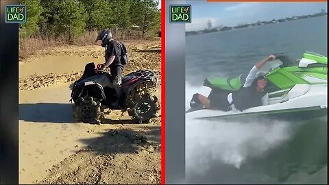 Extreme Stunts Gone Wrong | LIFE OF DAD CLIPS