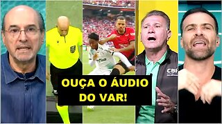 ABSURDO? CBF REVELA ÁUDIO DO VAR da COTOVELADA em Endrick e ADMITE ERRO contra o Palmeiras!