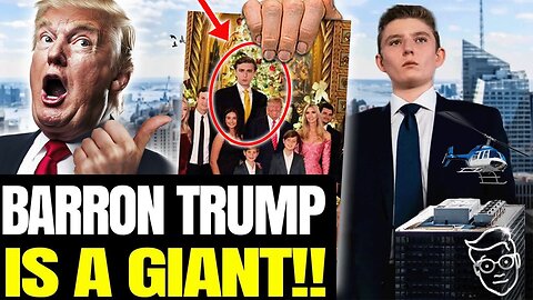 Barron is a GIANT! Christmas Pic of Trump's Son TOWERING over Donald Goes VIRAL | Internet in SHOCK