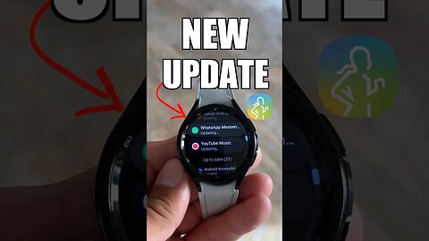 Samsung kept this update quiet 🤫 #shortsviral #galaxywatch6 #galaxywatch4 #galaxywatch5