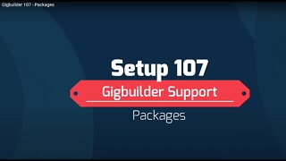 Gigbuilder 107 - Packages