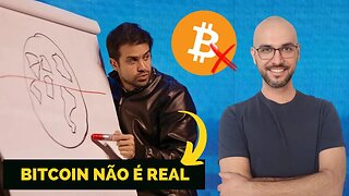 Pablo Marçal sugere que Bitcoin não é real e cheira a falcatrua