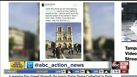 The world searches for 'dad and daughter' in viral Notre Dame photo