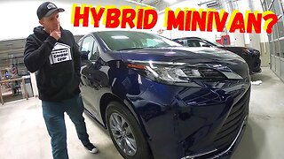 2021 TOYOTA SIENNA XLE AWD HYBRID Walkaround and Review - Basil Toyota - BEST VALUE Minivan?