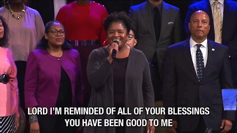 "I Am Reminded" sung by the Brooklyn Tabernacle Choir