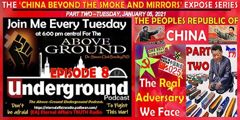 The Above-Ground Underground Podcast Episode 8 – China Beyond the Smoke and Mirrors – Part Two