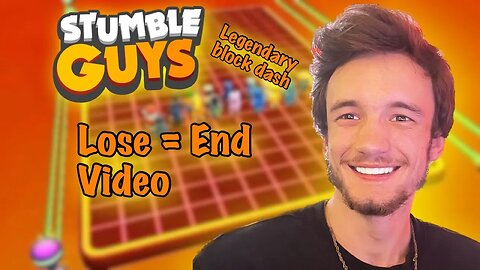 IF I LOSE THIS VIDEO ENDS (LEGENDARY BLOCK DASH)