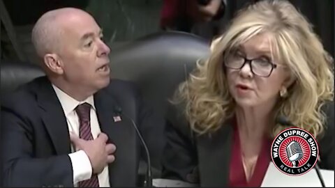'You're Aware There Is A Fence Around The White House?': Blackburn Grills Mayorkas Over Border Wall