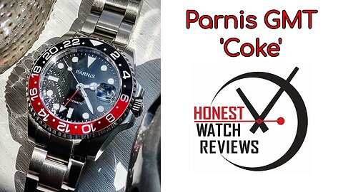Parnis GMT Coke ⭐ Rolex GMT Master 2 Homage ⭐ Honest Watch Review #HWR