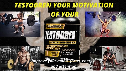 TESTODREN YOUR MOTIVATION BACK - testodren review - BUY TESTODREN REVIEWS DOES IT WORK ?