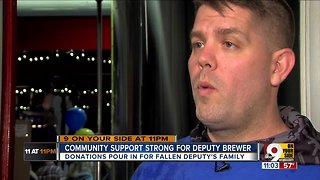 Community continues to support Brewer family