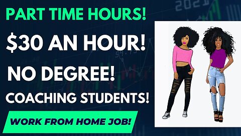 Part Time Work From Home Job $30 An Hour Work From Home Job Conducting Coaching Sessions From Home