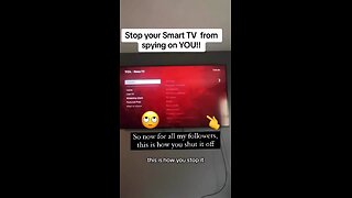 Stop your smart tv from spying on you