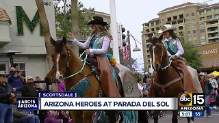 Arizona heroes honored at Parada del Sol