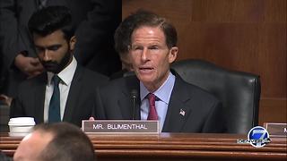 Sen. Blumenthal tells men not to denigrate sexual assault survivors