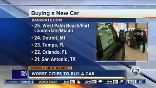 South Florida worst for car affordability