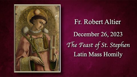 The Feast of St. Stephen