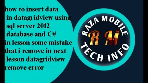 insert data from datagridview to database in c# linq to sql database and C# in @RMTECHINFOQTA