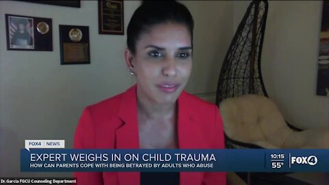 Trauma expert advises parents on coping with their child being abused