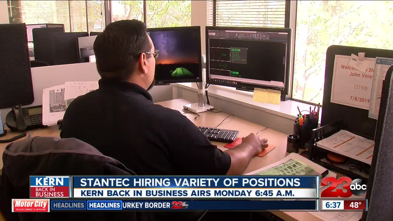 Kern Back In Business: Stantec hiring in Bakersfield