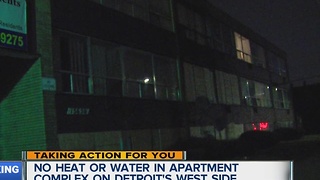 Detroit to address living conditions at apartment complex