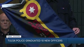 Tulsa police graduated 10 new officers