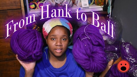 How to Use Yarn Hanks