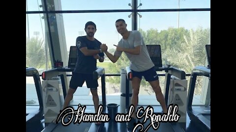 Hamdan is exercising with Rolando