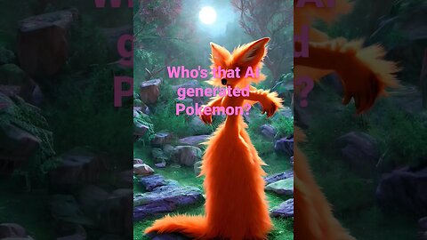 AI generated Delphox #whosthatpokemon #pokemon