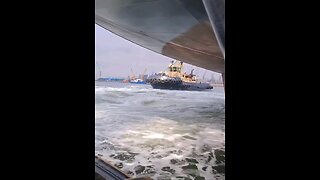 Container Ship Propeller Whirlpool🚫⚠️🚢