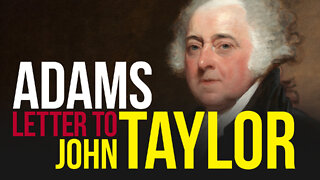 [TPR-0026] Letter to John Taylor by John Adams