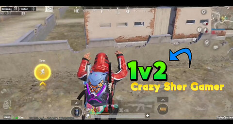 BGMI 1V2 MONTAGE GAMEPLAY VIDEO | CRAZY SHER GAMER #rumble #bgmi #pubg