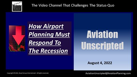 The Recession Is Already Affecting Air Traffic Demand