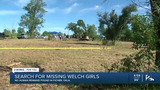Search for missing Welch girls
