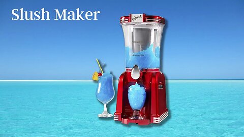 Classic Frozen Drinker Maker Slushie Machin in Summer Use #Summer #heat #amazonbuy #amazonfinds