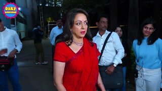 Hema Malini On Sets Of Indian Idol 13