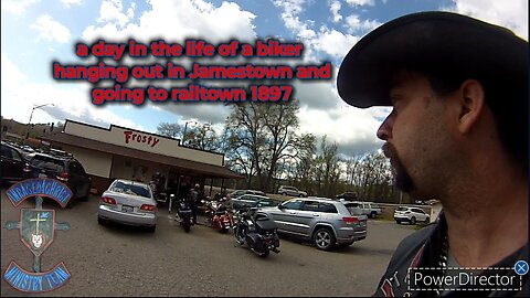 a day in the life of a biker hanging out in Jamestown and going to railtown 1897