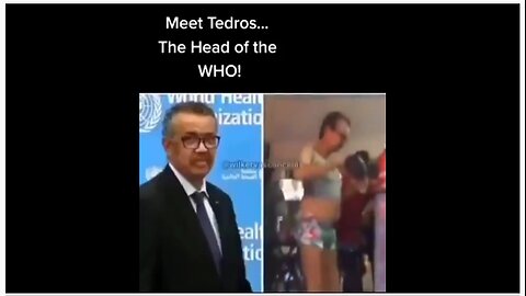 Gay Tedros Adhanom Ghebreyesus Director General of the WHO