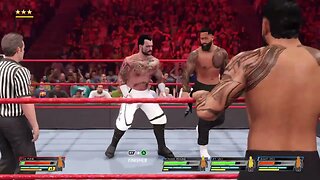 CM Punk vs The Bloodline, Roman Reigns WWE 2K23