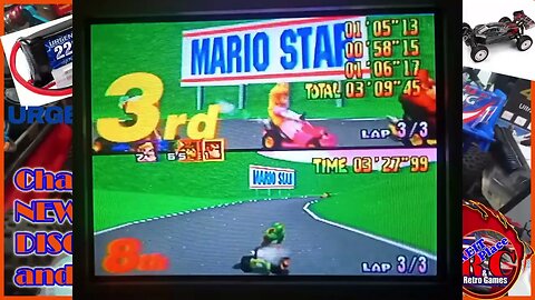 N64 Lets Play Mario Cart 64