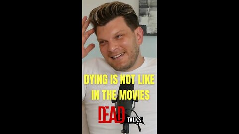 Dying is not like the movies 😂 #comedian #grief #shorts